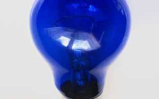Как лечить кашель синей лампой?