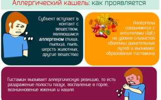 Аллергический кашель у взрослых: симптомы замечаем, от простуды отличаем